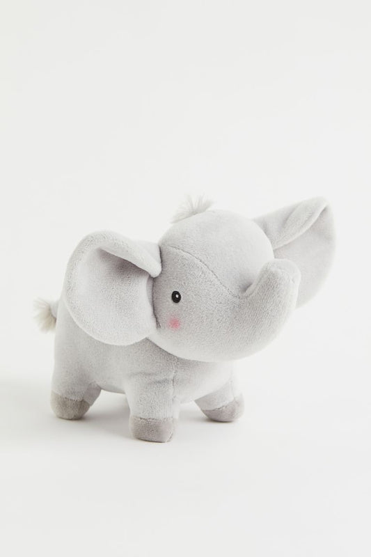 Soft toy - Light grey/Elephant