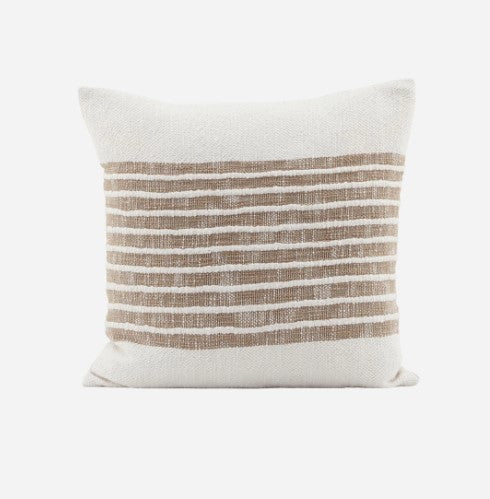 Cushion Cover, Yarn, Light brown