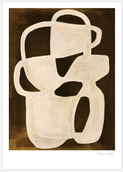 Painted Sculpture Poster