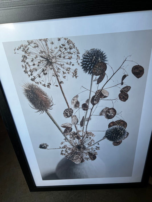 Delicate Boquet Poster, 50 x 70cm, framed