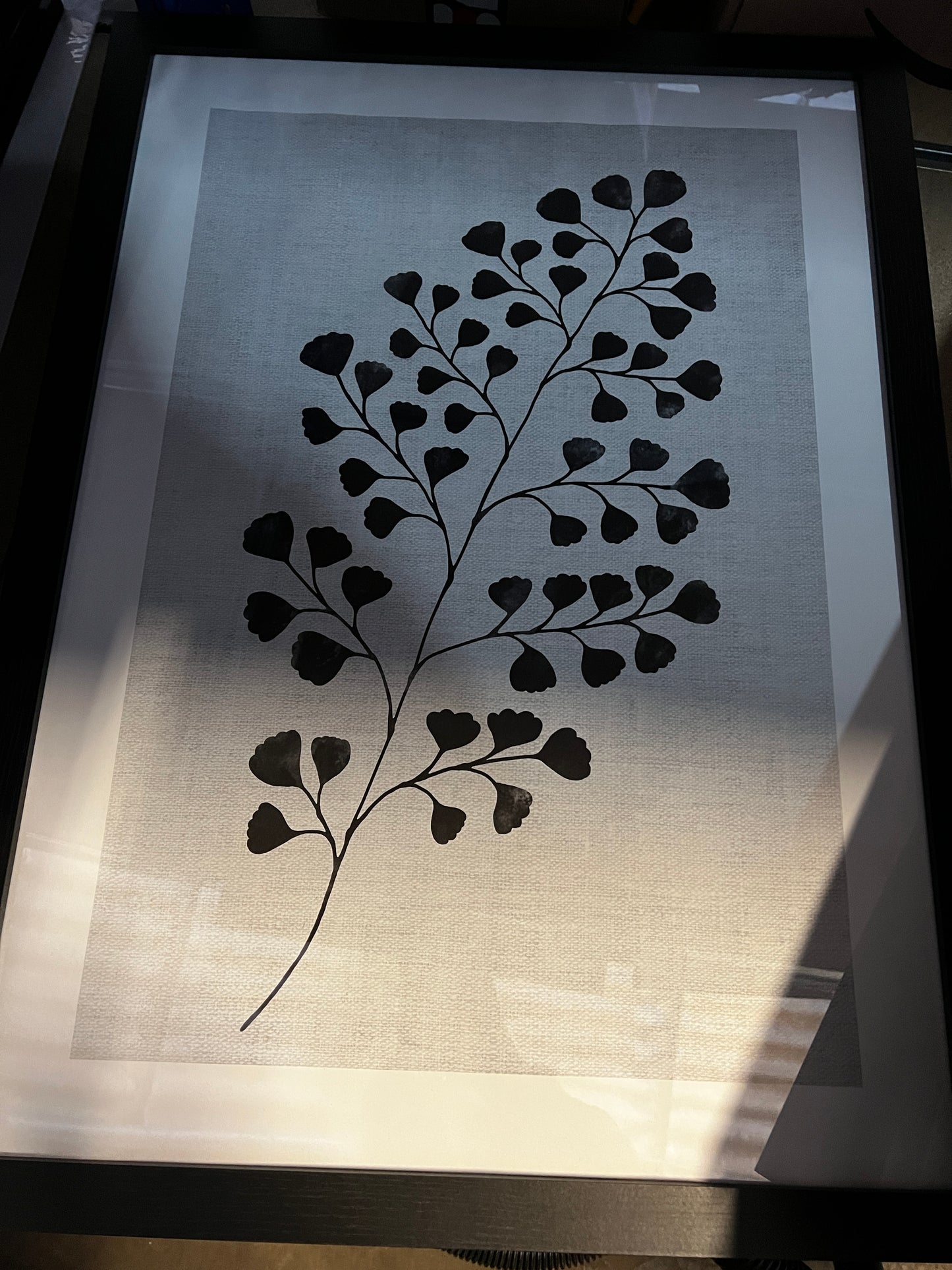 Botanical Flower, 50 x 70cm, framed