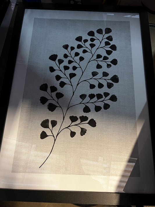 Botanical Flower, 50 x 70cm, framed