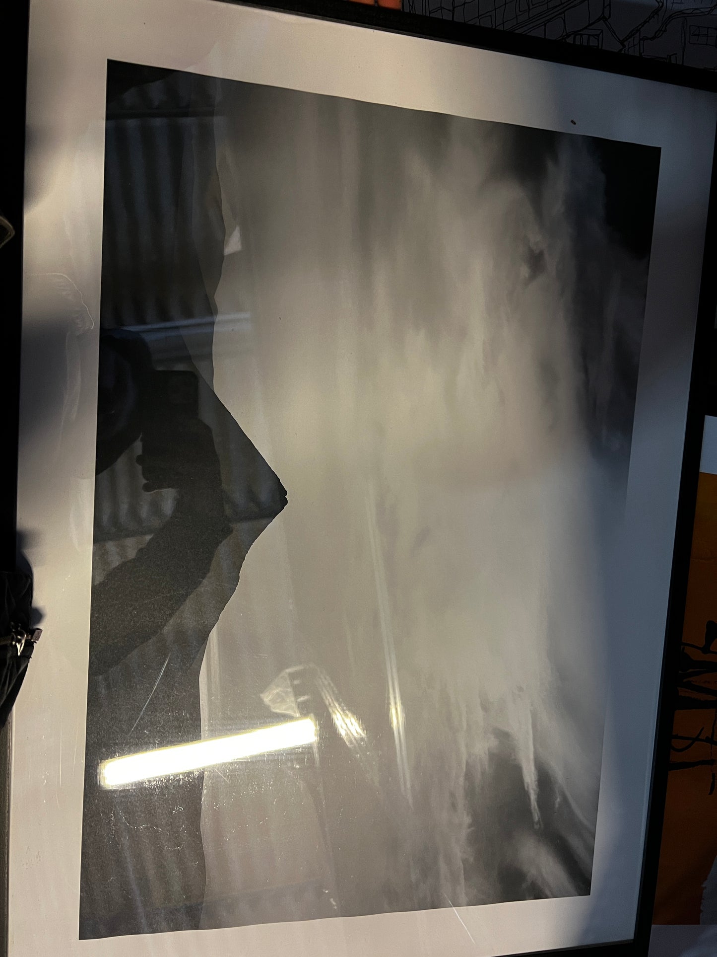 Volcano, 50 x 70cm, framed