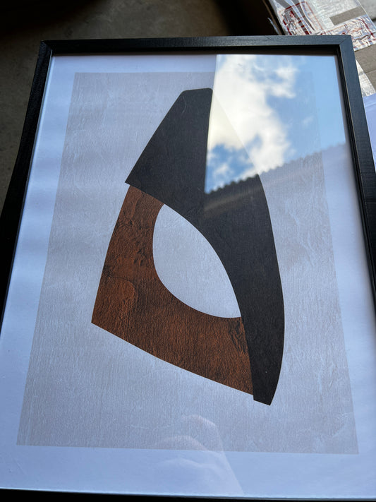 Weimar Circles No 4, 30 x 40cm, framed