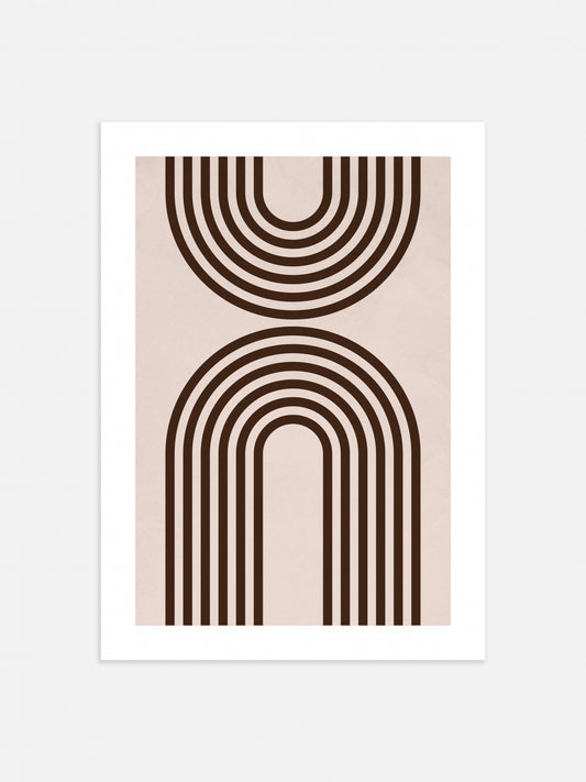 Graphic Arch Poster 21x30cm
