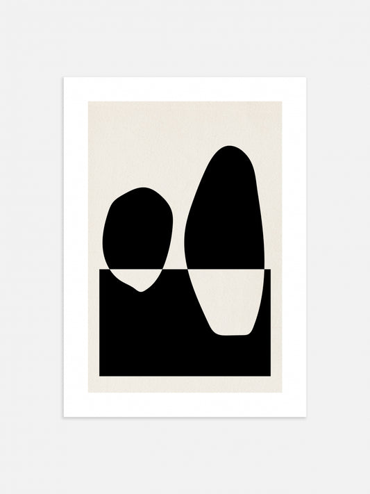 Contrast Rocks Poster 30x40cm