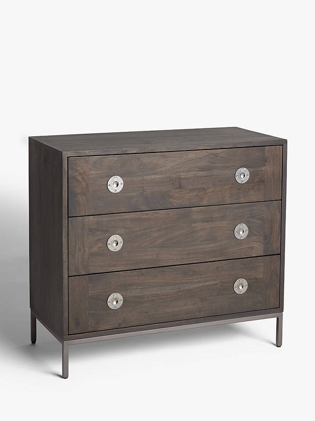 Padma 3 Drawer Chest, 86x94.5x45cm