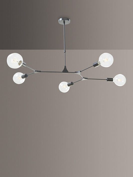 Där Euphemia Ceiling Light, Black, 36x95x66cm