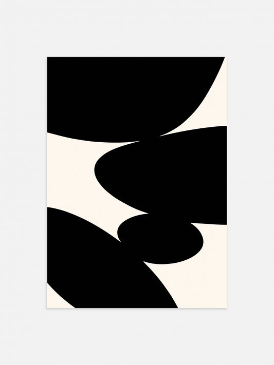 Stacked Stones Poster 50x70cm