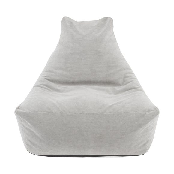 Bristol Grey Bean Bag Chair, 97cm x 79cm x 90cm