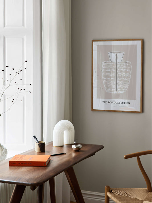 Dot Vase One Poster
