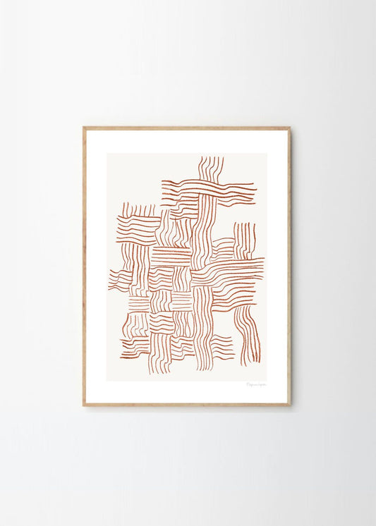 Berit Mogensen Lopez, Woven 30 x 40cm