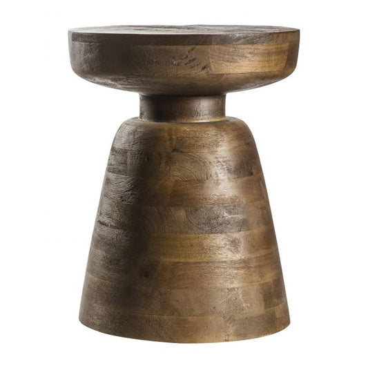 Milstead Side Table Antique Brown, 36x36x46cm