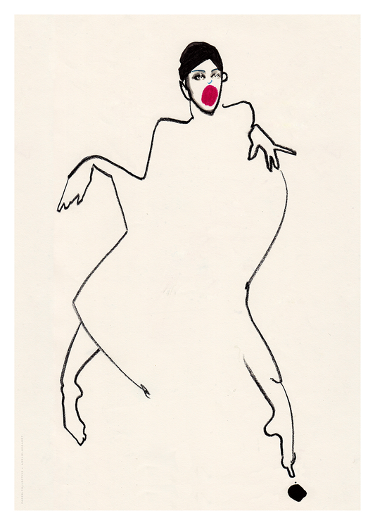 Dancer 02 By Amelie Hegardt 50x70cm