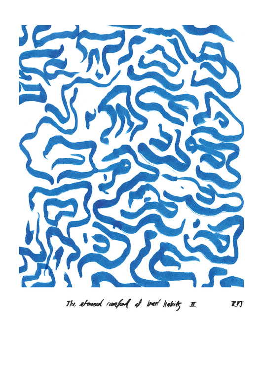 Comfort - Blue, 50x70