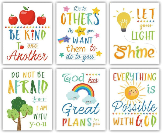 KAIRNE Watercolor Rainbow Art Print