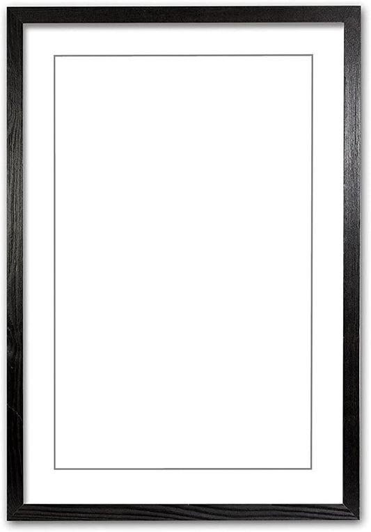 GMGold Black Wooden Picture Photo Frame 100x70 cm Wood