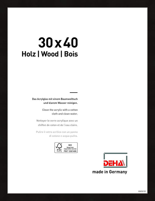 DEHA Design wood picture frame Fontana