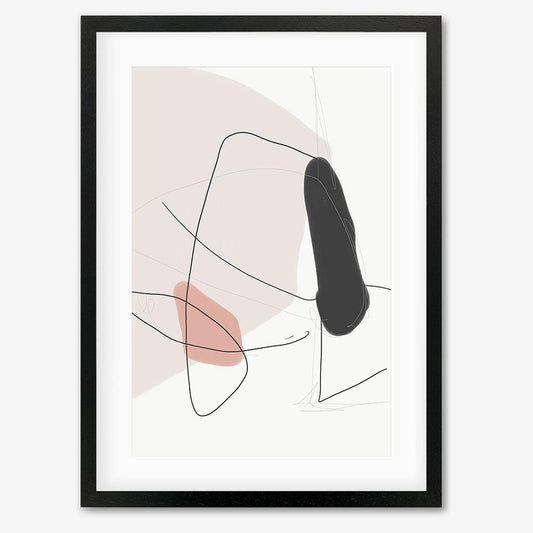 The Contemporary Drawings 50 x 70 cm / Black Frame