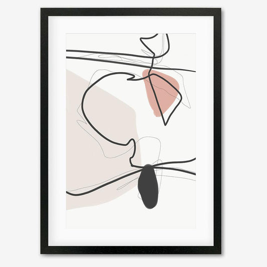 The Contemporary Drawings 50 x 70 cm / Black Frame