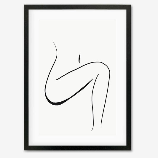 Line Art Trio 50 x 70 cm / Black Frame