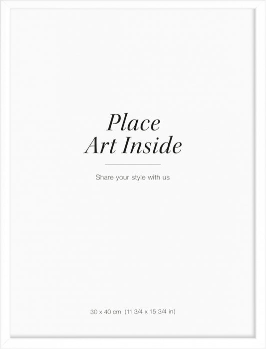White picture frame plexi