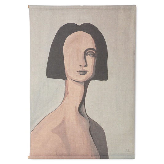 Wall Chart Woman Portrait by Sella Molenaar, 70x100cm