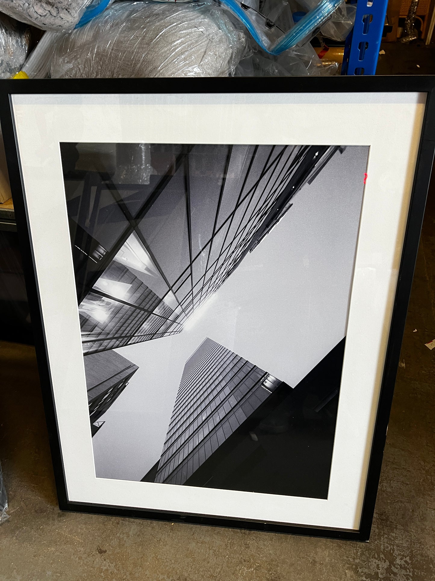 Building, 68 x 88cm, framed