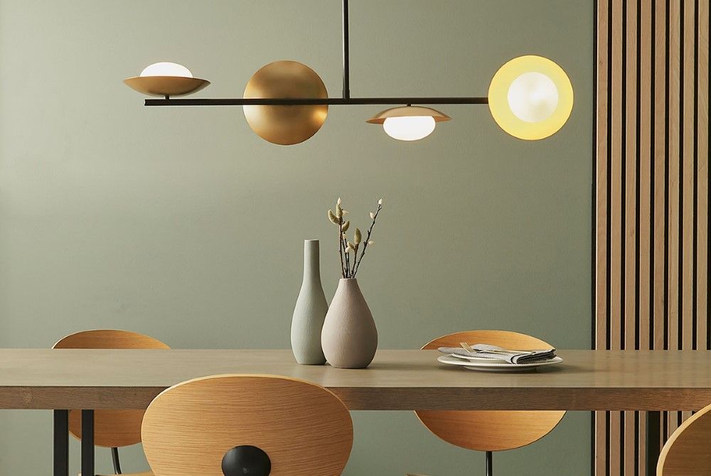 CARDASSIAN MULTI-DIRECTIONAL FIXED CEILING PENDANT, 46x105x20cm