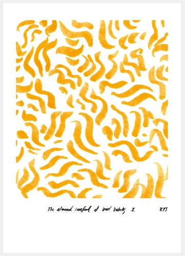 Comfort, Yellow, 30x40