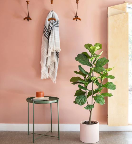 Artificial Fiddle Leaf Fig Tree, 120cm