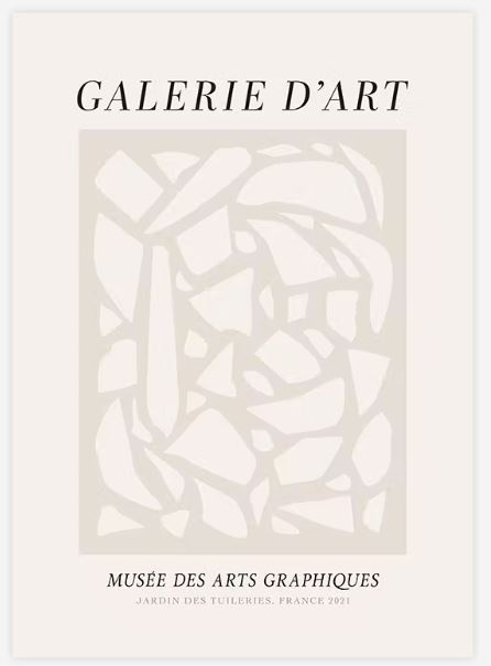 Galerie D'Art No1 Poster 30x40cm