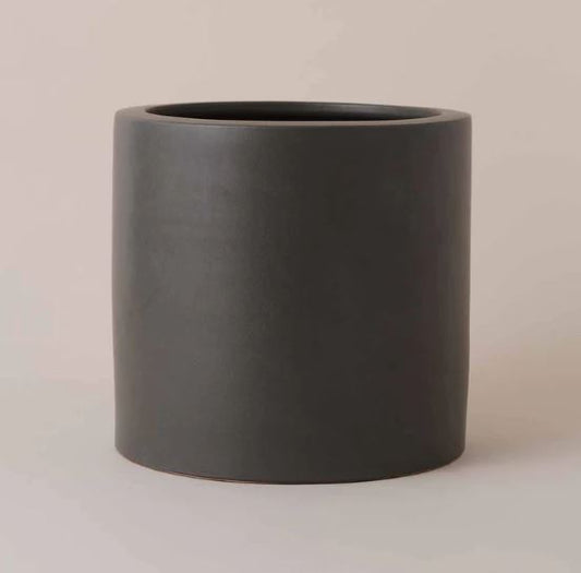 Graphite Earthenware Pot, 28cm