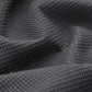 Waffled Bedspread, Dark grey 180x250