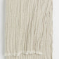Crinkled linen-blend blanket