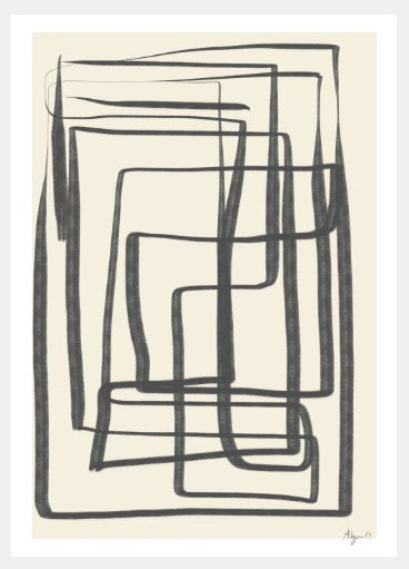 Different Ways I Black, 50x70