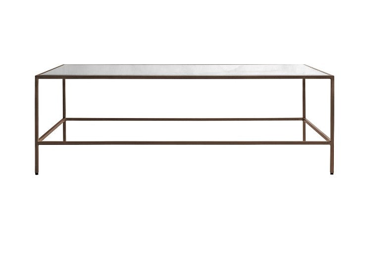 Rothbury Coffee Table Bronze, 65x120x40cm