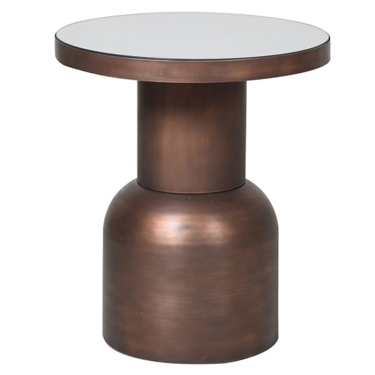 SMALL METAL TABLE, 46x40cm