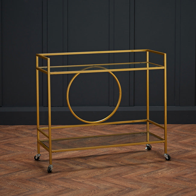 GATSBY DRINKS TROLLEY, 80x90x35cm