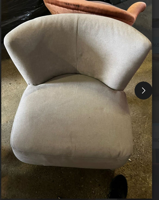 Cream Accent Chair