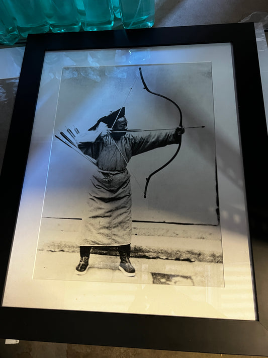 Manchu Bowman Art Print, 50 x 70cm, framed