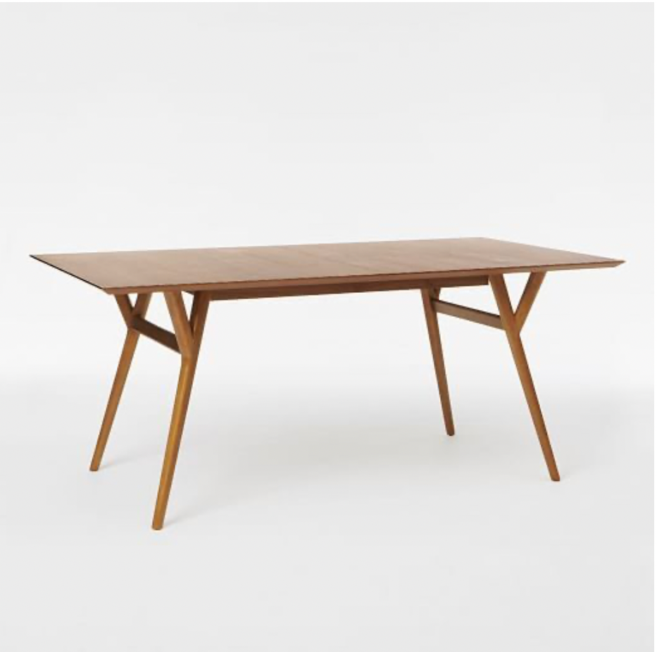 West Elm Mid-Century Expandable Dining Table (180-230cm)