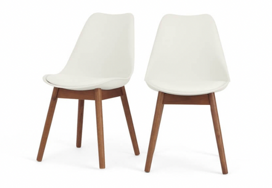 Thelma dining chairs, 54 x 49 x 86cm