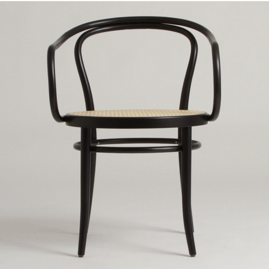 THONET 209 BENTWOOD CHAIR IN BLACK, 48x48x78cm