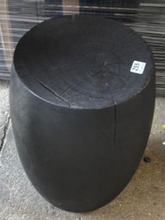 TRIBAL TURNING ROUND SIDE TABLE, 35cm