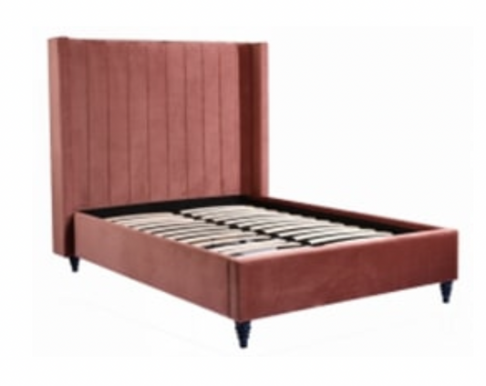 Turin 5ft Bed Frame Pink Paris 12go