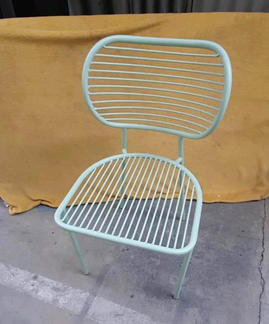 White Outdoor Chair