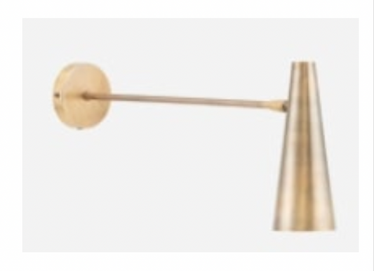 Wall lamp, Precise, Brass, 47cm