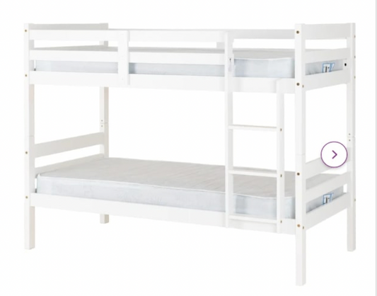Weir Single (3') Standard Bunk Bed by Natur Pur, 197.5x105x154.5cm