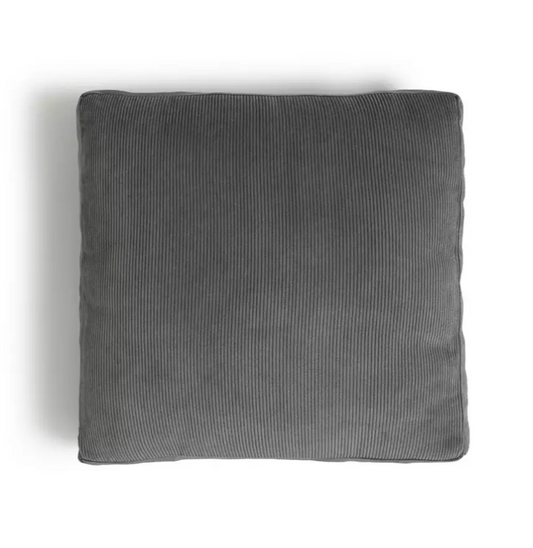 Habitat Cord Cushion - Grey - 50x50cm